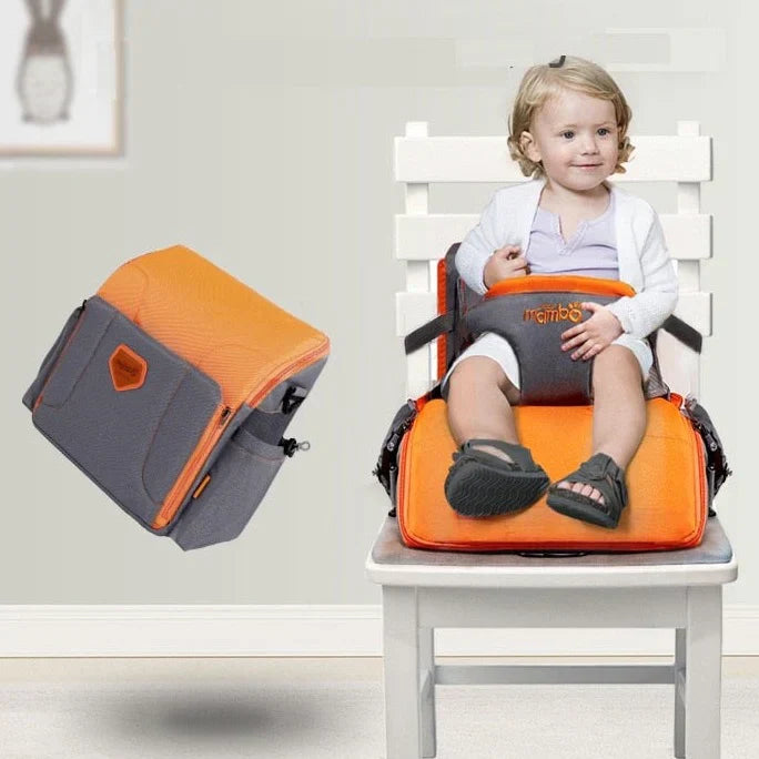 Why I Never Leave Home Without Our 2-in-1 Travel Bag & Booster Seat