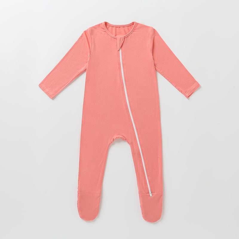 Breathable Baby Bamboo Fiber Romper