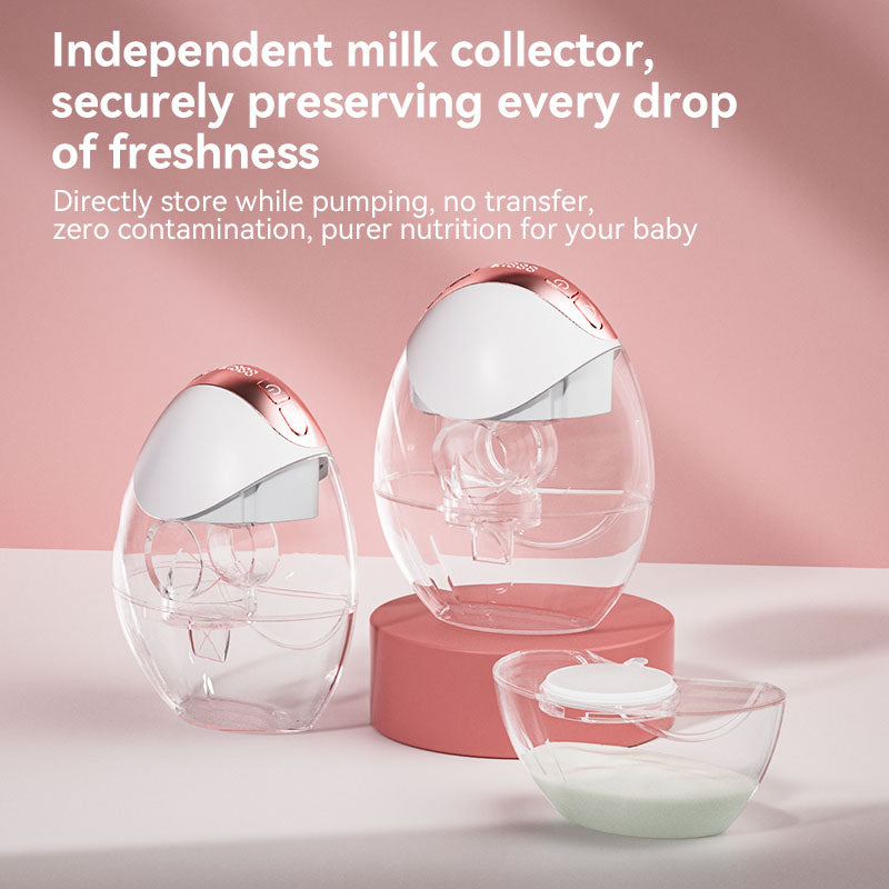 Hands-Free Wireless Silicone Breast Pump – BPA-Free Wearable Electric Pump