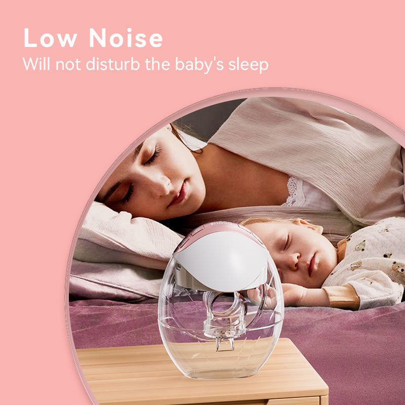 Hands-Free Wireless Silicone Breast Pump – BPA-Free Wearable Electric Pump
