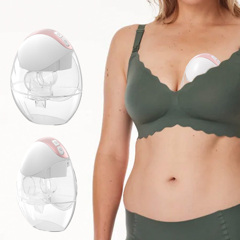 12-Level Wireless Smart Breast Pump – Portable, Hands-Free & Wearable