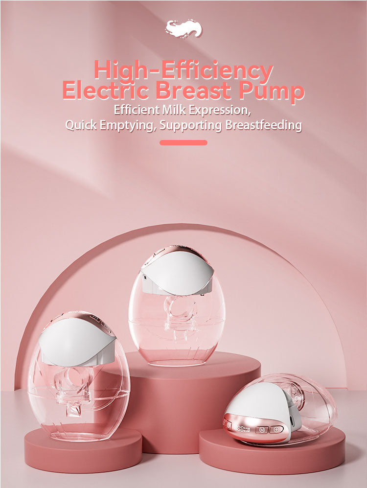 12-Level Wireless Smart Breast Pump – Portable, Hands-Free & Wearable