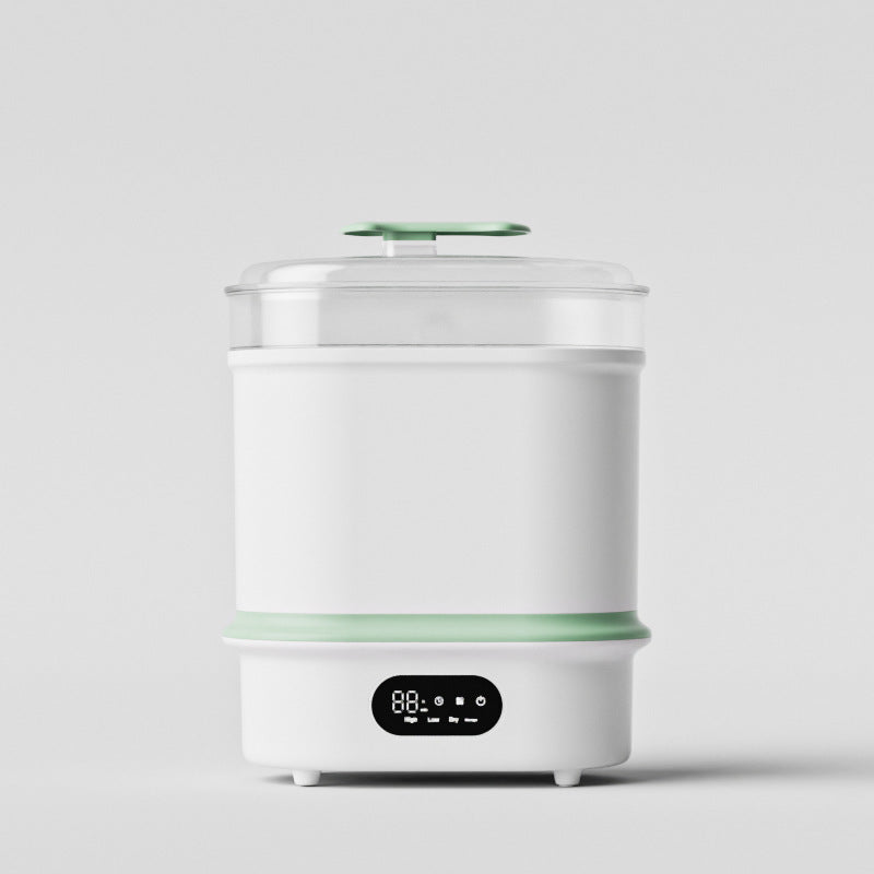 Large Capacity 2-in-1 Baby Bottle & Nipple Dryer – Automatic Steam Sterilizer